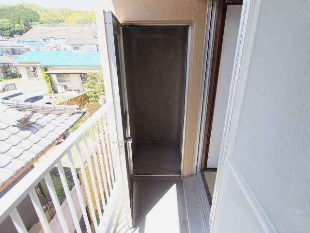 サンシティ峰のバルコニー