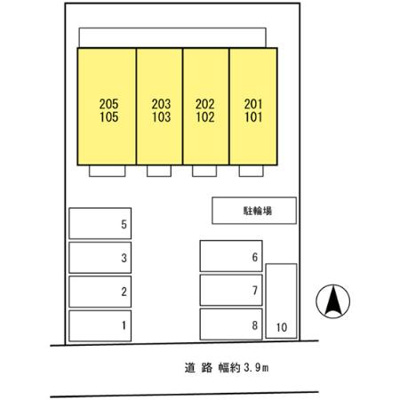 【区画図】 | カーサ・ベアーレ
