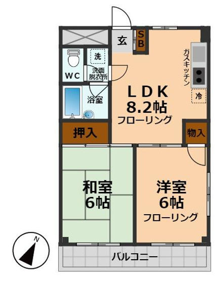 【間取り】 | リュミエール