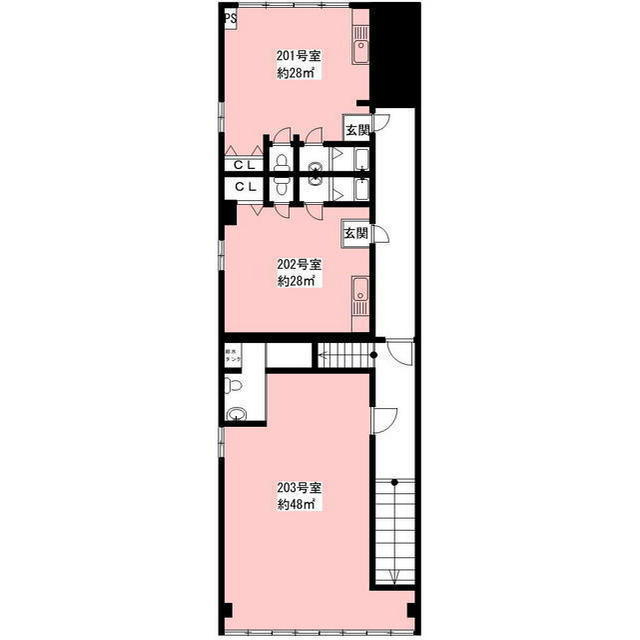 南陽ビル（住田町）の間取り