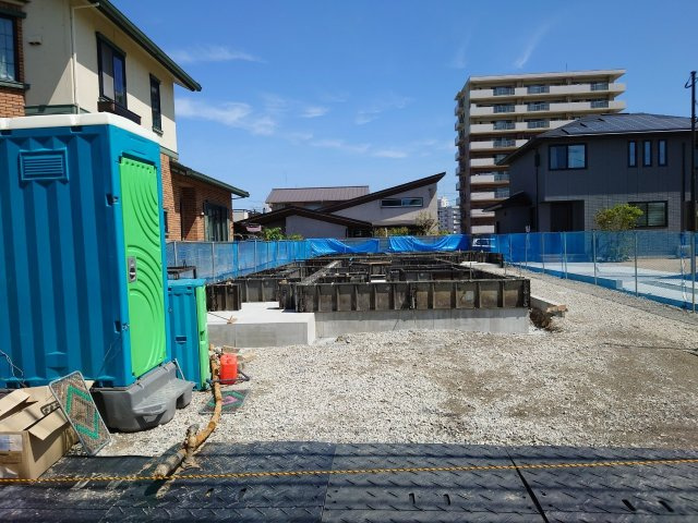 ーFITーフィットー小倉北区堅林町1期　【小倉北区　新築戸建て】の外観|現地撮影　2023,4,9　ーFITーフィットー小倉北区堅林町1期　【小倉北区　新築戸建て】
