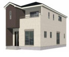 ーFITーフィットー小倉北区堅林町1期　【小倉北区　新築戸建て】の外観パース|　ーFITーフィットー小倉北区堅林町1期　【小倉北区　新築戸建て】