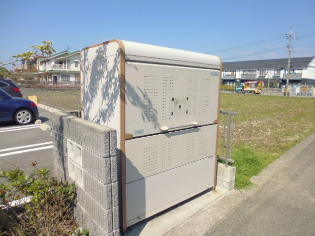 倉敷市福島のアパートのその他共用部分|敷地内専用ゴミステーション