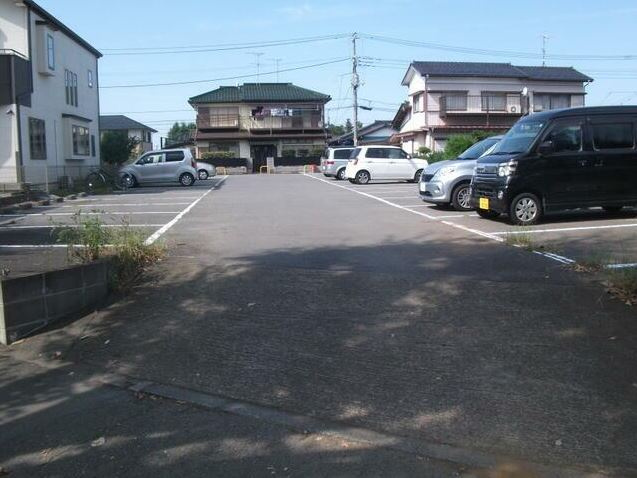 秋元駐車場の外観