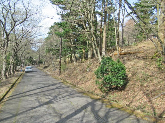 伊豆天城リゾート⑫の前面道路含む現地写真