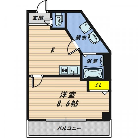 【間取り】 | LasperanzaKyobashi