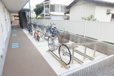 【その他共用部分】 | リブリ・ミライト | 駐輪場です。