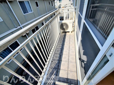 【バルコニー】 | フレグランスコスモAB | お洗濯にも便利なバルコニー付き