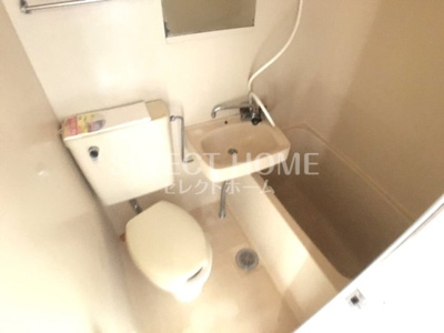 【浴室】 | アルシャイン岡崎Ⅲ | コンパクトで使いやすいお風呂です