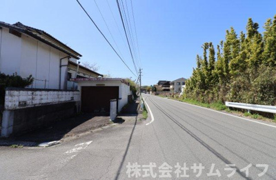 【周辺】 | 口春115坪売地 | 北側道路幅員6.3ｍ