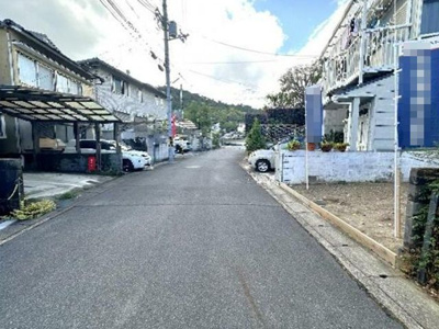 【前面道路含む現地写真】 | 山科区西野山射庭ノ上町　売地