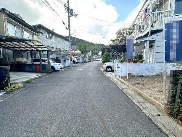 【前面道路含む現地写真】 | 山科区西野山射庭ノ上町　売地