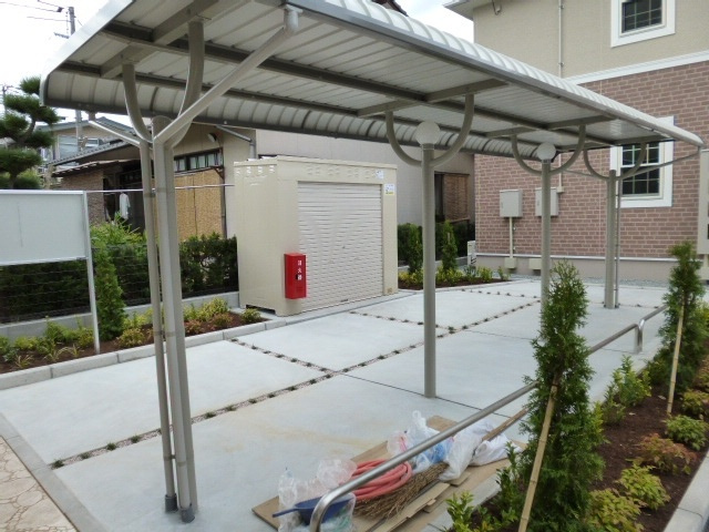 倉敷市浜町２丁目のアパートのその他共用部分|自転車置き場