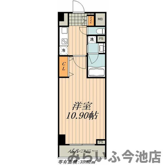 【間取り】 | ロイヤルカーサ千種