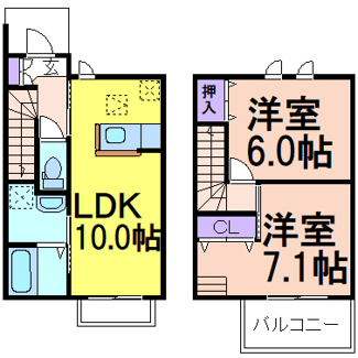 【間取り】 | シーアイクレスト | 間取りです