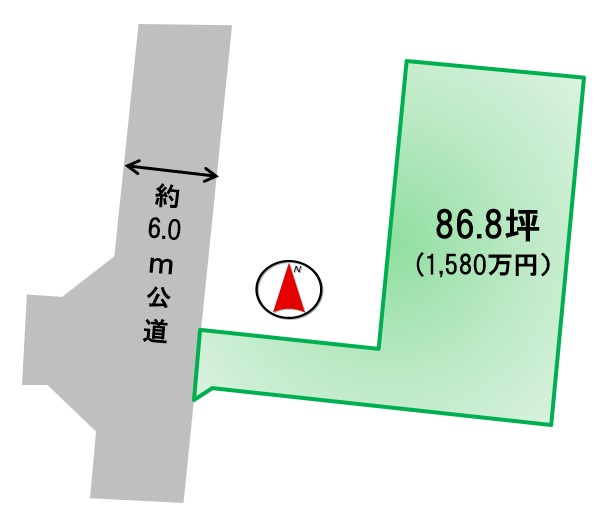 【土地図】 | 太田市東矢島町　土地