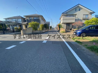 【外観】 | 太田市東矢島町　土地 | 約6.0ｍの公道に接道しています☆