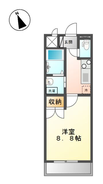 ワイズ　パラシオンの間取り