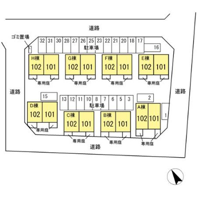 【区画図】 | RHB御成台D