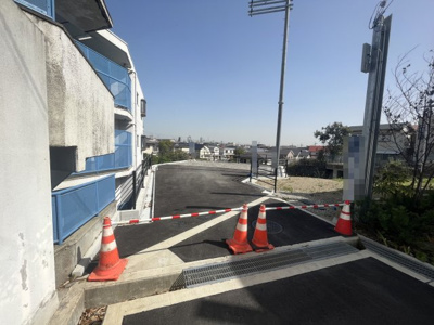 【前面道路含む現地写真】 | 箕面市箕面７丁目　新築戸建　２号地