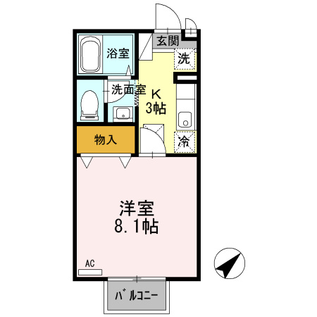 【間取り】 | シャルム向山