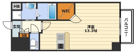アーバンパークウメダウエストの間取り