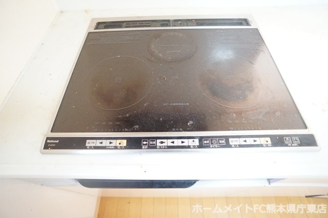 熊本市東区御領８丁目の賃貸マンションのキッチン