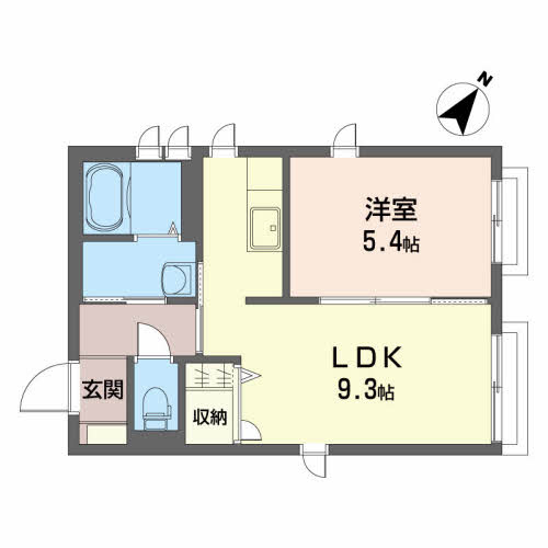 ベルフラワーの間取り