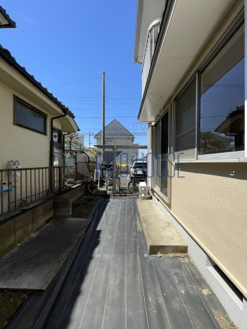 コスモプラザBのバルコニー