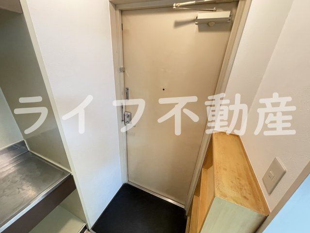 ソラーナ八戸ノ里の玄関|シンプルで使いやすい玄関です