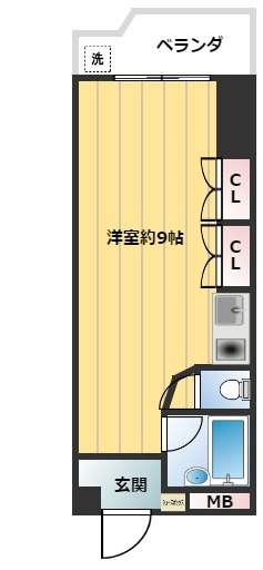 シャローム山城の間取り