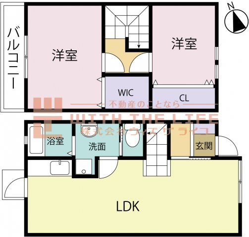 Apartment-Rabo（アパートメントーラボ）【キャッシュバック対象物件】の間取り