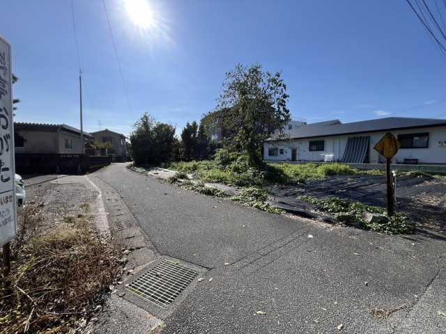 鏡町内田土地の外観