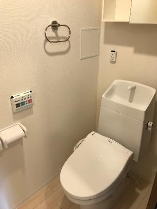 上益城郡益城町大字古閑のアパートのトイレ