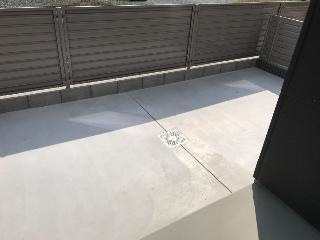 上益城郡益城町大字古閑のアパートのバルコニー