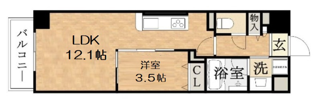 【間取り】 | ハーツ天満橋