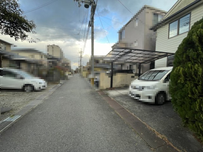 【前面道路含む現地写真】 | 大津市唐崎2丁目6-10　中古戸建