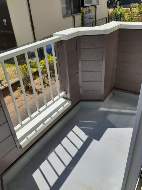 クイーンパレスのバルコニー