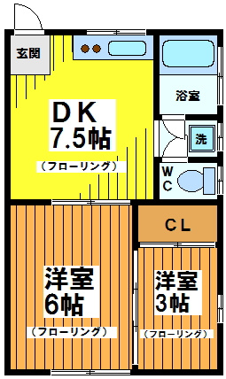 【間取り】 | 清水荘