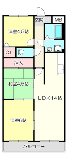 【間取り】 | ルモンドオサカベ