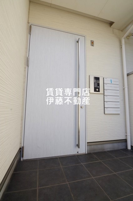 GRANDTIC平安通のエントランス|オートロック