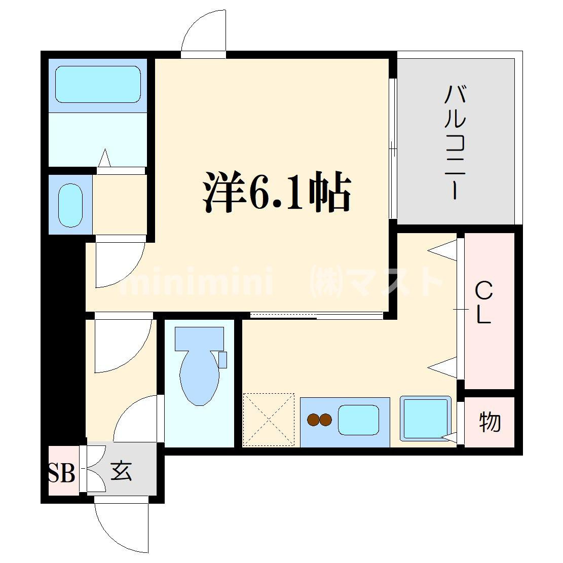 ロイヤルレジデンス梅田FRONTの間取り