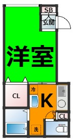 仲介手数料0円！！ションテ・ファオン・エスパスの間取り