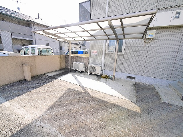 ラフィナートBのその他共用部分|自転車置き場です