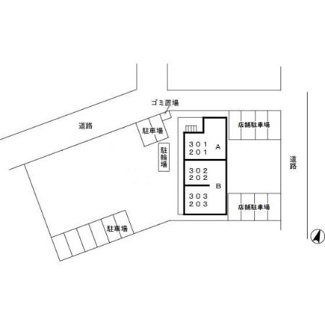 【区画図】 | ハイツYH　Ⅲ