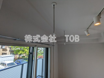 【設備】 | ルネサンスコート上北沢フロント | 室内物干し