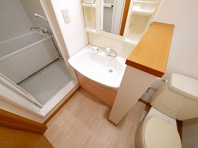 コンフォート三條の洗面所