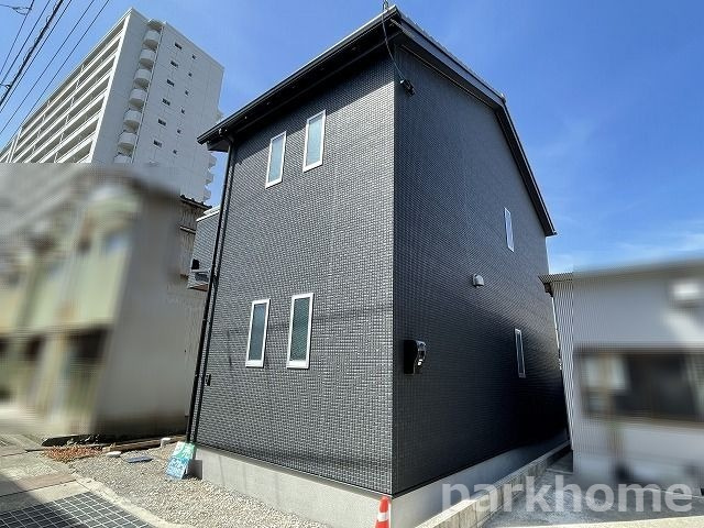 高知市桜井町2丁目　新築住宅の外観|2023.3撮影