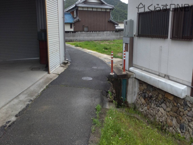 【前面道路含む現地写真】 | 姫路市四郷町東阿保／売土地