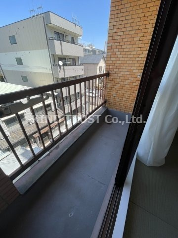 パークサイド本庄のバルコニー|広々としたバルコニーです